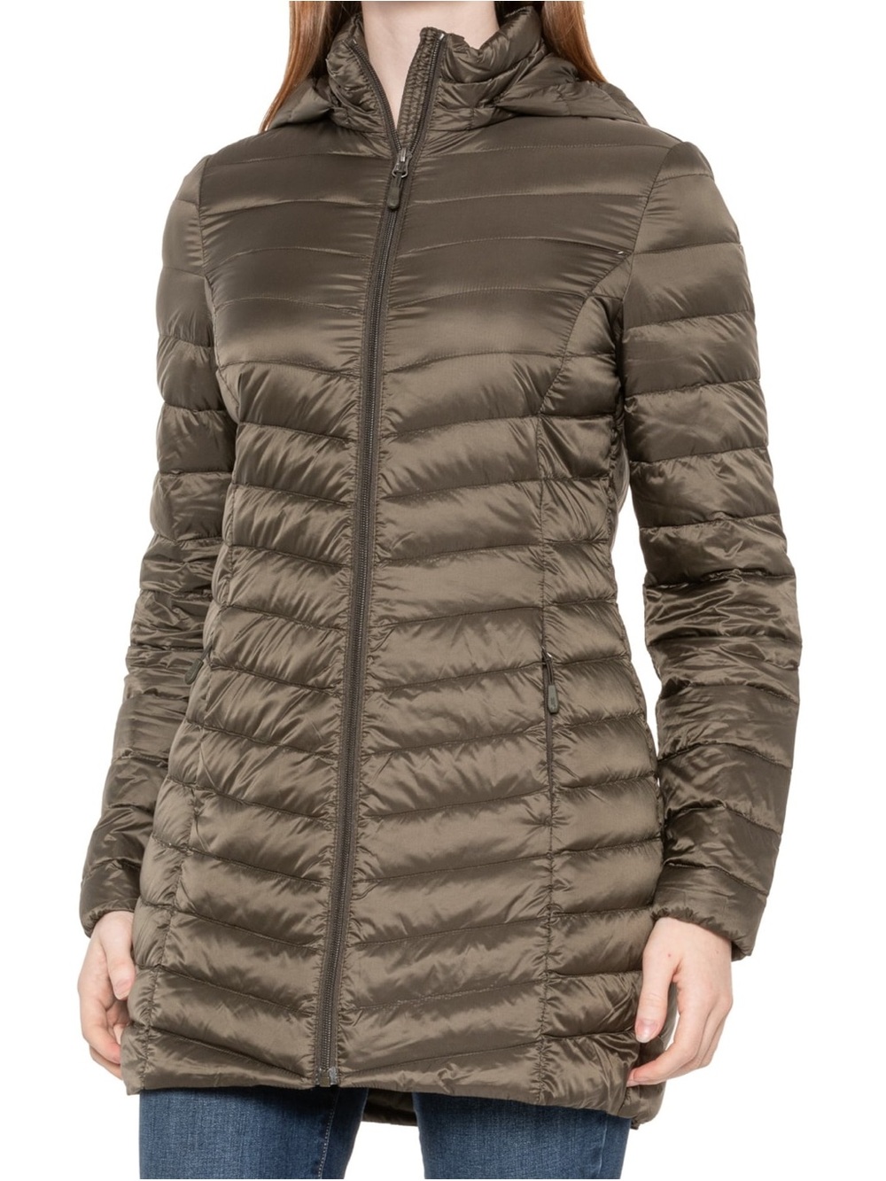 Soia & Kyo Packable Mid-length Down Puffer